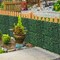Artificial Ivy Privacy Fence Screen – 51.66 Sq Ft UV-Resistant Greenery Wall Panels, Customizable Indoor/Outdoor Decor for Balcony, Garden, Fence (Green Apple)
